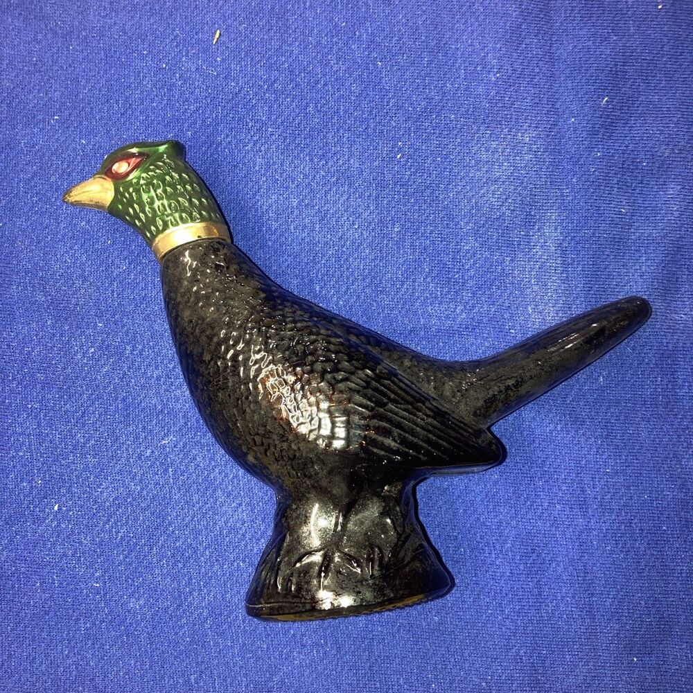 Vintage Avon Pheasant Decanter Oland After Shave Full